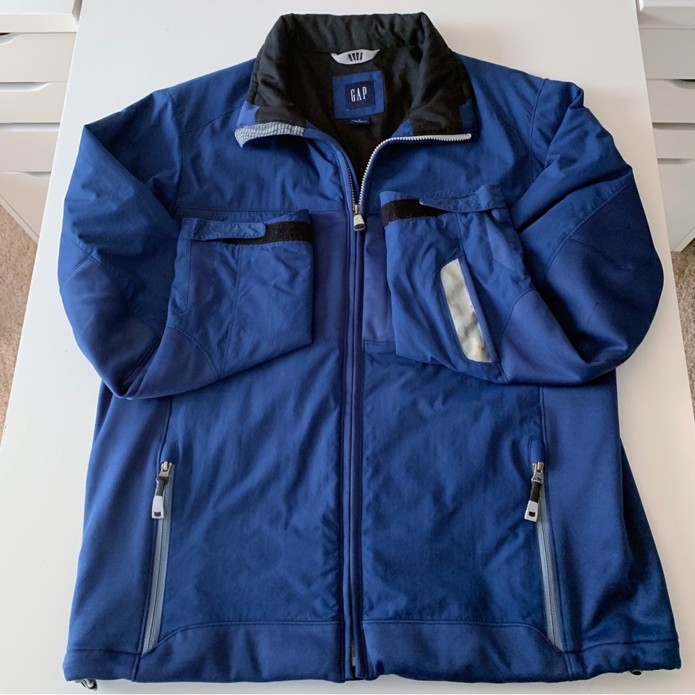 Gap mens jacket blue size large - Picture 4 of 9